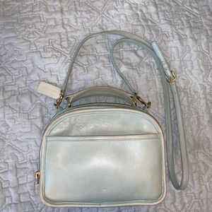 Vintage Coach Lunchbox Crossbody Bag